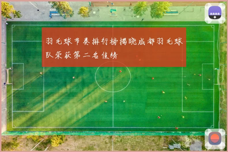 羽毛球节奏排行榜揭晓成都羽毛球队荣获第二名佳绩